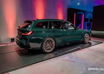 BMW M3 CS Touring vozi Nurburgring uz videoprojekciju