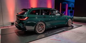 BMW M3 CS Touring vozi Nurburgring uz videoprojekciju