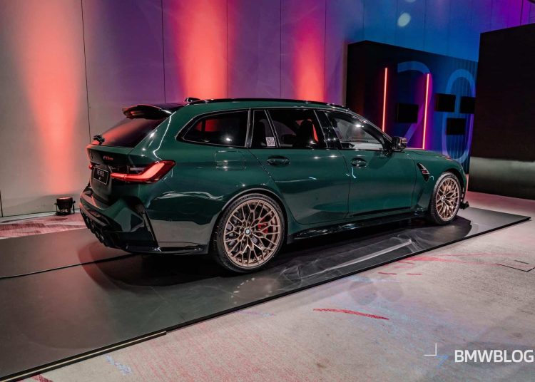 BMW M3 CS Touring vozi Nurburgring uz videoprojekciju