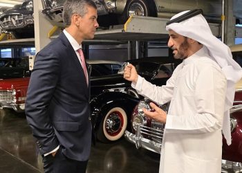 Ben Sulayem vodi paragvajskog predsjednika kroz svoju kolekciju automobila