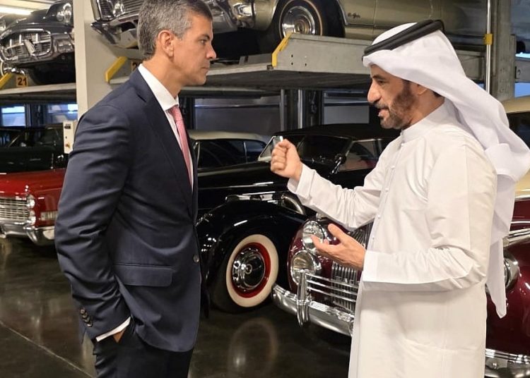 Ben Sulayem vodi paragvajskog predsjednika kroz svoju kolekciju automobila