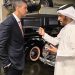 Ben Sulayem vodi paragvajskog predsjednika kroz svoju kolekciju automobila Ben Sulayem vodi paragvajskog predsjednika kroz svoju kolekciju automobila