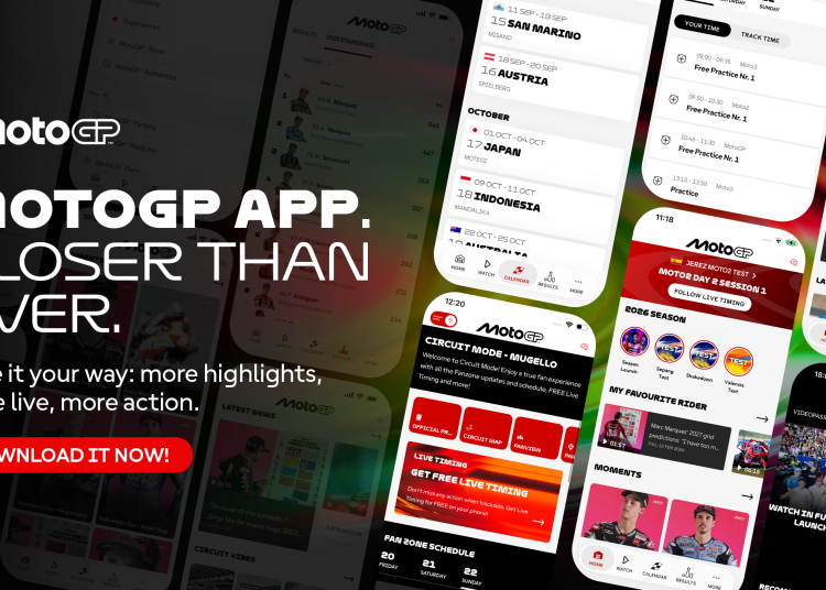 Jedna aplikacija. Svaki krug. Službeno iskustvo MotoGP™. Jedna aplikacija. Svaki krug. Službeno iskustvo MotoGP™.