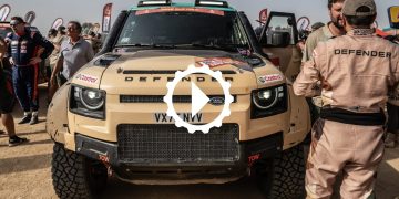 Kako je Defender slavio na svom debiju na reliju Dakar