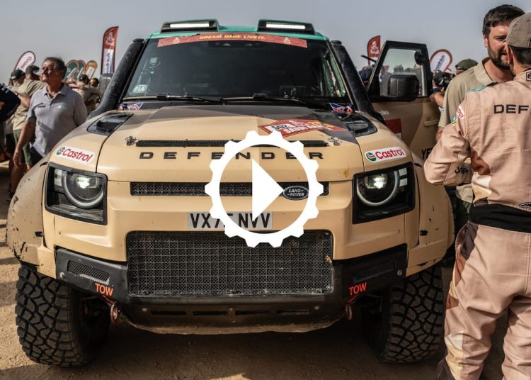 Kako je Defender slavio na svom debiju na reliju Dakar