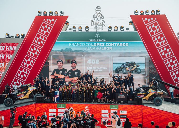 Kyle Chaney iz Can-Am Factory drugi u ukupnom poretku na reliju Dakar 2026.