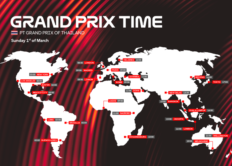 RASPORED: VN Tajlanda RASPORED: VN Tajlanda