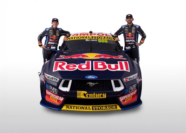 Red Bull Ampol Racing predstavlja impozantan izgled Forda 2026.