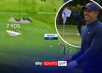 Rory McIlroy izvodi NEČUVENI udarac na zelenom terenu kako bi izbjegao bunker!