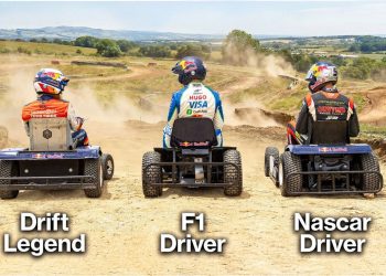 Ultimativni off-road izazov: F1 vozač, NASCAR vozač i drifter suočavaju se u raznim terenskim izazovima.