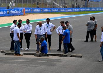 Brazilski MotoGP vikend uznemiren ponorom na stazi