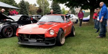 Datsun zamijenjen V12 dobiva F1 tretman ispušnih plinova i izgleda veličanstveno