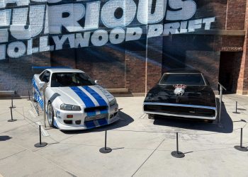 Filmski automobili ‘Brzi i žestoki’ dodani izvan Hollywood Drift Coastera u Universal Studios Hollywood