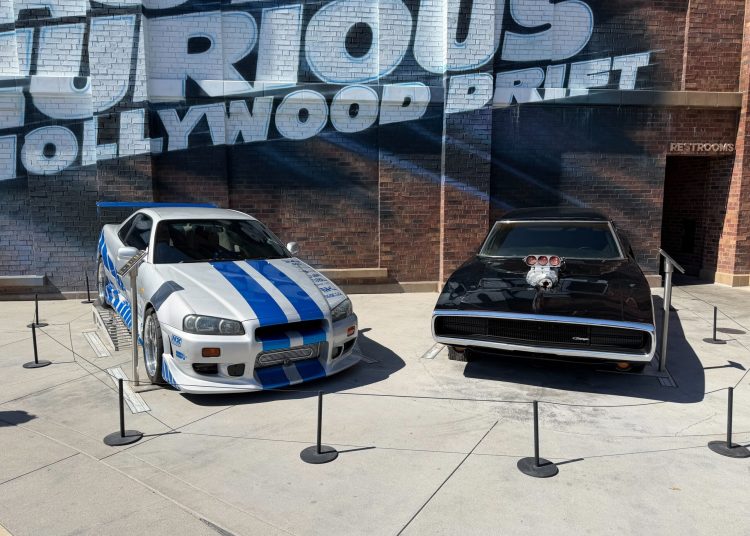 Filmski automobili ‘Brzi i žestoki’ dodani izvan Hollywood Drift Coastera u Universal Studios Hollywood
