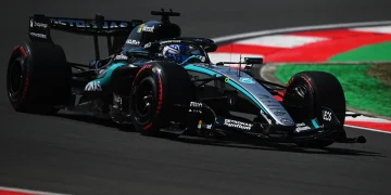 Gledajte FP1 akciju iz Kine s Georgeom Russellom na vrhu liste vremena