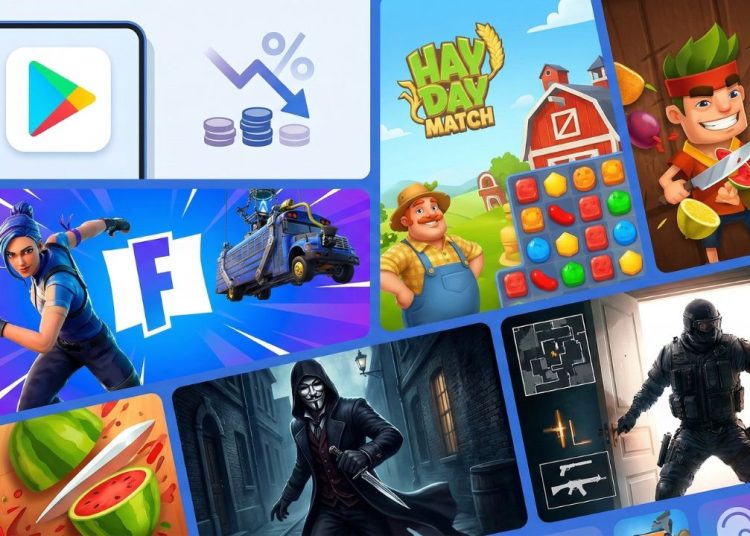 Google smanjuje naknade za trgovine zbog povratka Fortnitea; Plus Hay Day Match, Halfbrick, Antihero, Rainbow Six i drugi