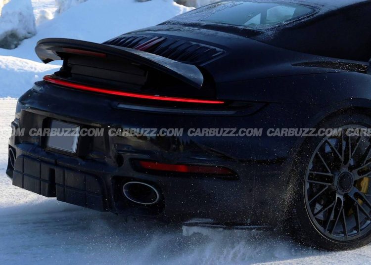Osvježeni Porsche 911 Turbo Touring, Cabrio oprema testirana na snijegu na sjeveru