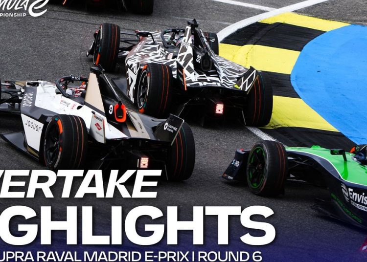 POGLEDAJTE: Najbolja pretjecanja s CUPRA Raval Madrid E-Prixa 2026! – Formula E POGLEDAJTE: Najbolja pretjecanja s CUPRA Raval Madrid E-Prixa 2026! – Formula E