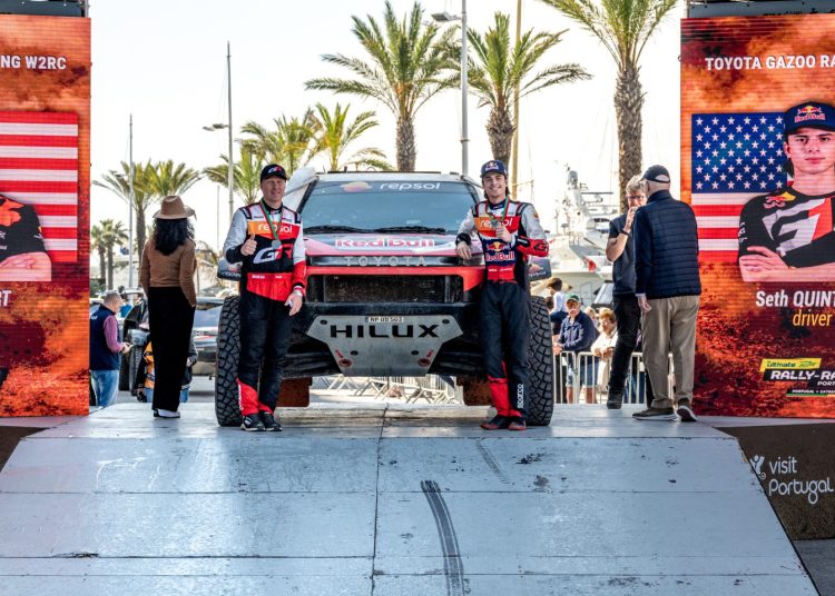 Postolje Portugalske za TOYOTA GAZOO Racing W2RC Postolje Portugalske za TOYOTA GAZOO Racing W2RC