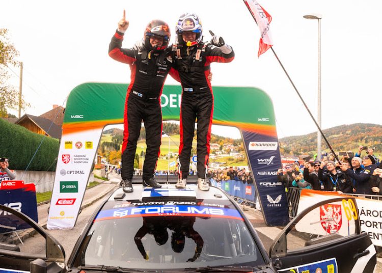 Rovanperä pobjeđuje na srednjoeuropskom reliju