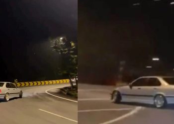 Uhićen vozač snimljen kako vozi Genting Highlands u virusnom videu