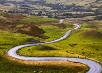 Vozio sam se u Porscheu najstarijim nacionalnim parkom u Britaniji