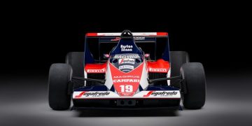 1984 Toleman TG183B Formula 1 bolid u fotografijama