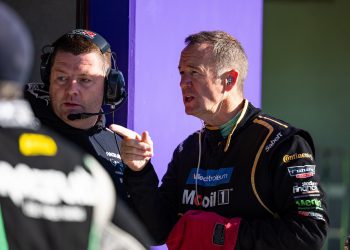 Greg Murphy nastupa u ulozi podrške na Christchurch Supercars utrci