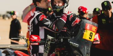 Monster Energy Honda HRC na postolju u Dakaru nakon…