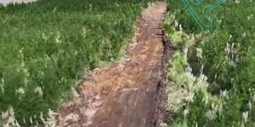 Nadvožnjak nove trkaće staze Thunder Ridge Motorsport Park