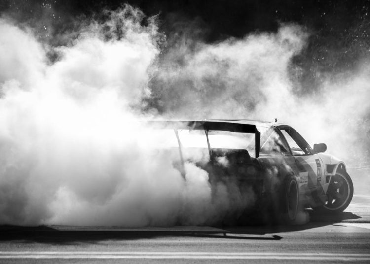 Opasnosti na Drift natjecanju na Jackson Speedwayu