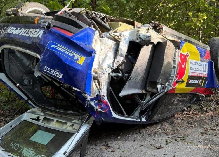 Otkrivena zastrašujuća snimka velike nesreće Josa Verstappena na reliju