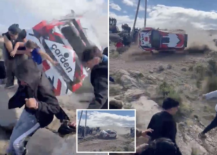 Šokantni video prikazuje bačvu trkaćeg automobila kako se kotrlja među gledateljima, ubijajući jednu osobu