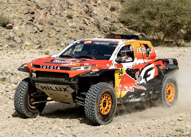 TOYOTA GAZOO Racing W2RC bliži se cilju relija Dakar s Etapom 12