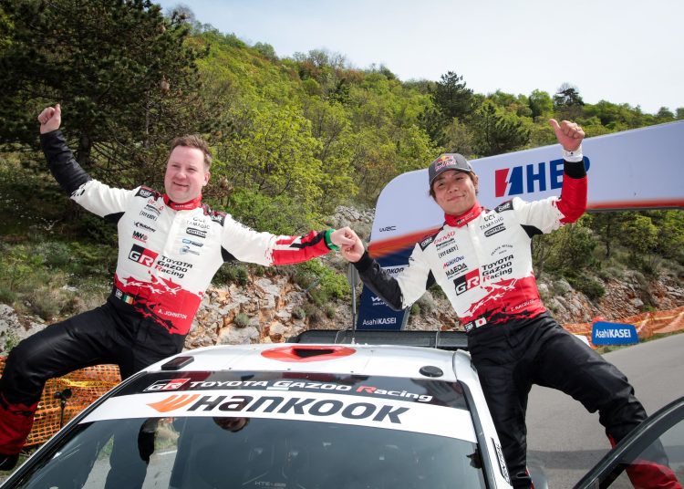 TOYOTA GAZOO Racing osigurao dva plasmana na Croatia Rallyju