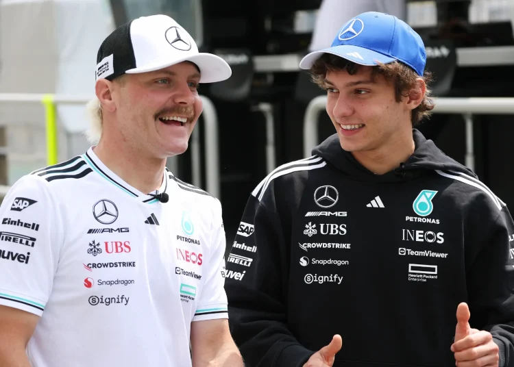 Valtteri Bottas ‘stvarno ponosan’ na bivšeg Mercedesovog mentora Kimija Antonellija Valtteri Bottas ‘stvarno ponosan’ na bivšeg Mercedesovog mentora Kimija Antonellija
