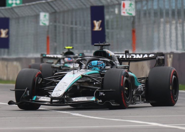 George Russell dramatično se povukao s VN Kanade F1 George Russell dramatično se povukao s VN Kanade F1
