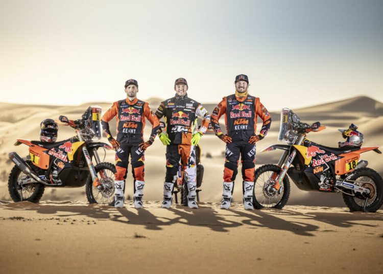 Red Bull KTM Factory Racing Team spreman za Dakar 2022.