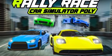 Simulator reli automobila Poly: Svijet vozača arcade realnih vozačkih igara za Nintendo Switch