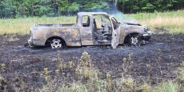 Terenska vožnja završila s uništenim F-150 u okrugu Dorchester