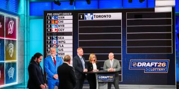 Toronto Maple Leafs osvojili broj 1 na NHL draft lutriji 2026. godine.