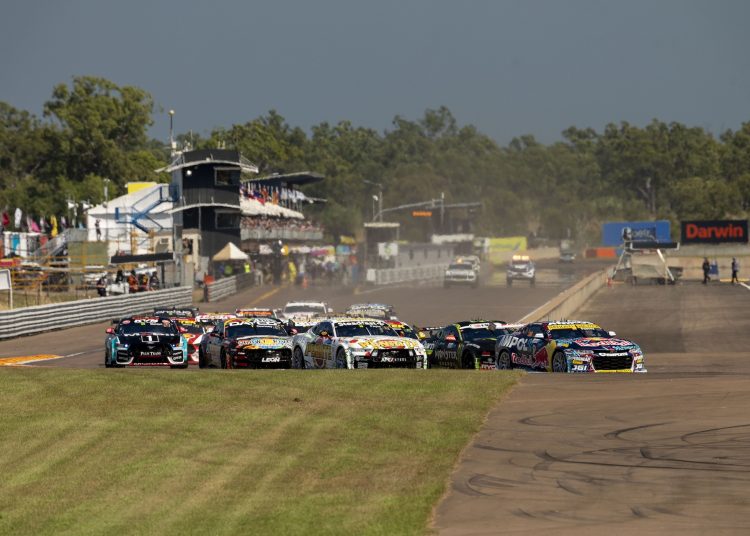 Tri dana utrka: novi izgled Darwin Supercars raspored Tri dana utrka: novi izgled Darwin Supercars raspored