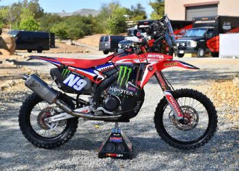 Tvornički terenski bicikli 2021 — Ricky Brabec’s Honda CRF450 Rally
