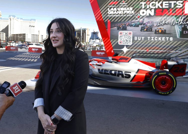 Ulaznice za Veliku nagradu Formule 1 u Las Vegasu dostupne za kupnju