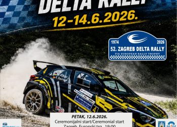 52. Zagreb DELTA RALLY održat će se od 12. do 14.06.2026. godine. Natjecanje se …