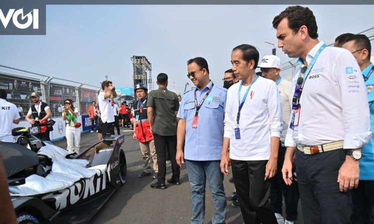 Jokowi hvali uspjeh Formule E u Jakarti na današnji dan, 4. lipnja 2022.
