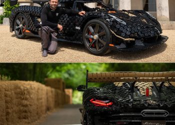 LEGO Gradi Koenigsegg Sadair’s Spear Megacar u Prirodnoj Veličini koji Postiže 69 MPH