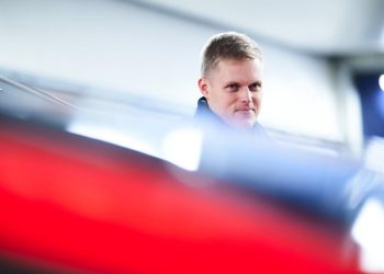 Ott Tänak vozi automobil Toyota Rally2 na ERC Rally di Roma Capitale