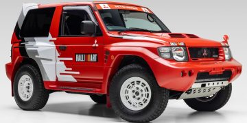 Posebna homologacija za cestovne propise: Mitsubishi Pajero Evolution iz 1998.