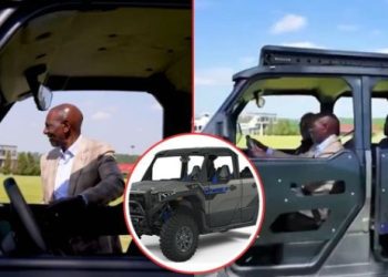 Unutar višemilijunskog terenskog vozila kojim je predsjednik Ruto prevozio predsjednika Somalije